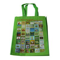 西青LB11覆膜无纺布广告袋